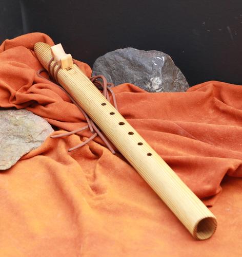 I handmake my own Native American style Flutes out of wood, each one is unique and the songs that come out of them are even more unique... I hope that you enjoy
