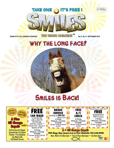 Southwest Florida's Humor Magazine! Be a part of it.