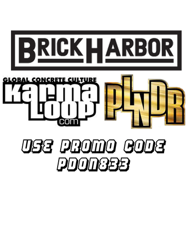 USE PROMO CODE: PDON833 ON KARMALOOP, PLNDR, AND BRICK HARBOR FOR A DISCOUNT!