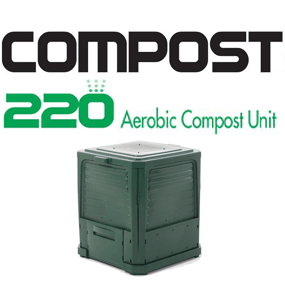 Revolutionising Home Composting, Zero maintenance, No turning or forking,
Patented Aeration System and the Insulated walls turns waste into compost fast.