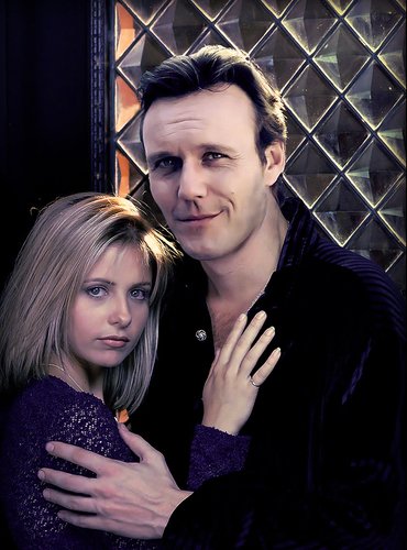 I'm Buffy, the Slayer. I'm a vampire, and I've been one for a while. I am married to my wonderful husbamd @Vampire_Giles and have 5 wonderful children.