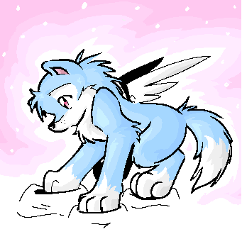 I am an angel puppy! My mommy is @Gabrieldawne and my sister is @Shizukaookami I love to play. Play with me? Hurt my family and perish though =3