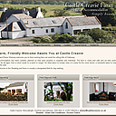 Castle Creavie luxury self catering, B&B and hostel style holiday accommodation near Kirkcudbright, SW Scotland