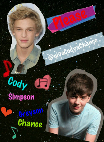 Support the cutie and the sexiest boy ever! Cause we're SimpsonizEnchancers. Followed by: Cody Simpson, Camryn, etc. #7adminKecedisini