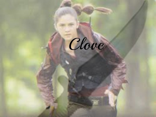 Clove_Tribute2's profile picture. Lets keep this short the name is Clove, im from district 2 and im the female tribute for the 74th Hunger Games. Dont mess with me I sharpen my knives a lot.