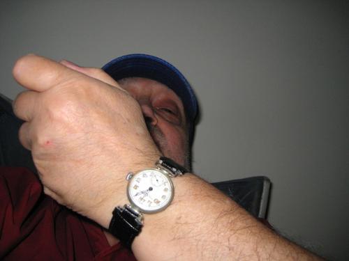 WristwatchMan's profile picture. I own 57 watches made 1893 to now. My ID pic shows my 1915 IWC that keeps time well. I wrote 5 books about watches too.