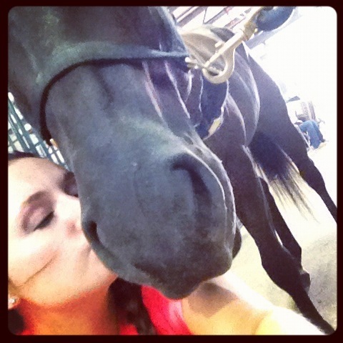 solid eats. solid horses. solid connections. happy life.