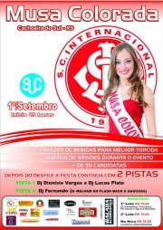 1º/9 Musa Colorada em 2 PISTAS + 30 CANDIDATAS + EXCURSÃO DE SANTA MARIA + 540 CONFIRMADOS NO FACE  https://t.co/Qrjz4sQTId