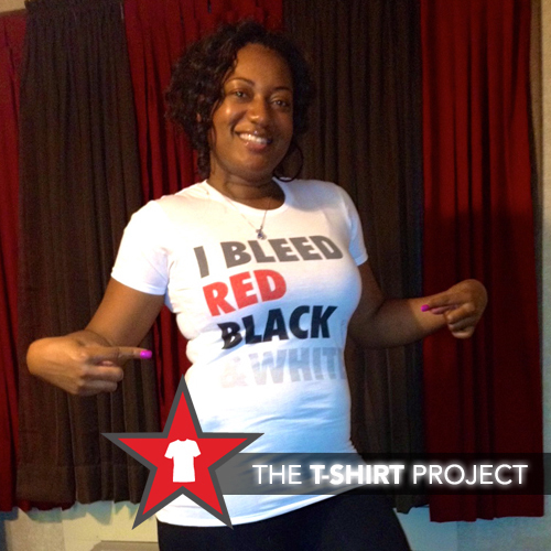 We sell the dopest t-shirts around. We create custom shirts as well...dont ask any questions just follow us & check out the site!!! :)