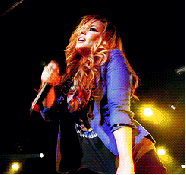 @ddlovato is my boo ;) i love flyleaf