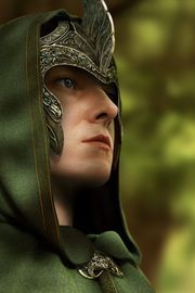 Elfo Peredhil, diestro con la espada y con la lanza... En batalla me siento como en casa. Hijo de Elrond y Celebrían. #SpanishFakeESDLA