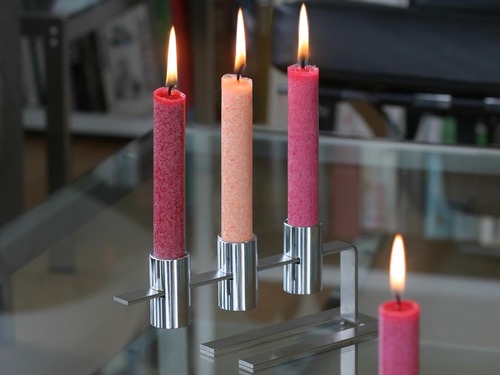 #amabiente premium #designcandles #handmade in Europe of pure #vegetable wax . Incontestable #best burning #awesome colorrange and sophisticated #candleholders.