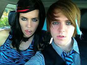 the girl from nyc that loves the guy on youtube that wears his moms clothes