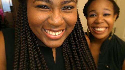 hey tweeps! I'm studying vocal performance at Georgia State University. I'm ambitious, crazy, and unforgettable=] #followme and I'll #followback
