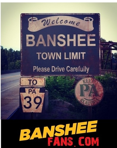 Twitter for the http://t.co/aaQrhG363a website. The website for fans of the Cinemax show Banshee produced by Alan Ball, same producer of True Blood.