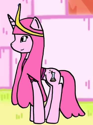Hellooo there! fellow friends! Im Princess Bubblegum as a pony? keep a promise;)? Royal promise? I LOVE SCIENCE!!3 Finn and Jake are my best pals!:3