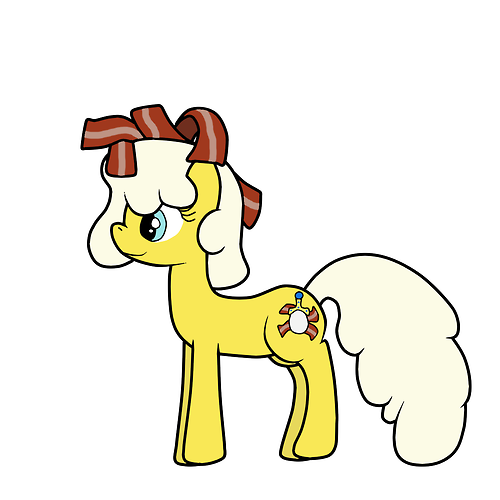 Yum! Its......Breakfast Time! Good Morning! Breakfast Princess as a pony here! Follow me! OOH PASS THE BACON! (: