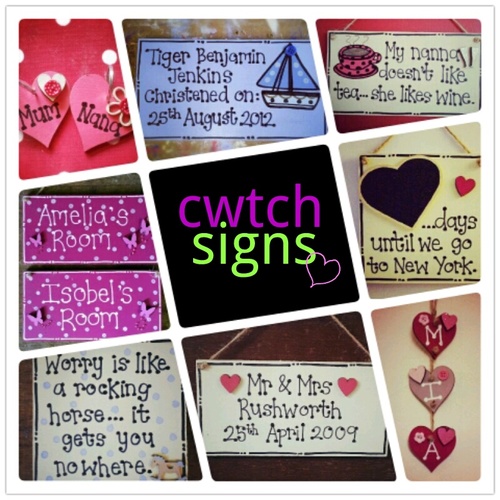 Handmade and personalised wooden signs. Made to order for any occasion to whatever you want!!