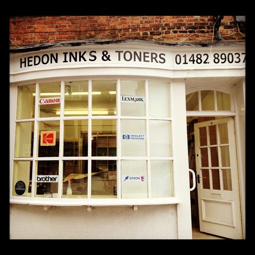 Hedon Inks & Toners, a local,sole trading, small business. Offering the best value in compatible ink and toner cartridge supplies and much MUCH more!!