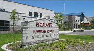 Salt Lake City School District Escalante Elementary School Library Learning Center.