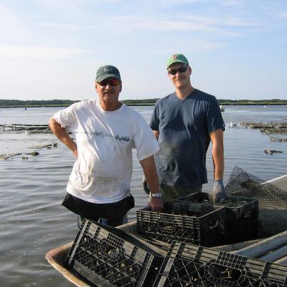 Family owned shellfish farm provides fresh oysters and little neck clams to restaurants, caterers, and for retail and special orders.