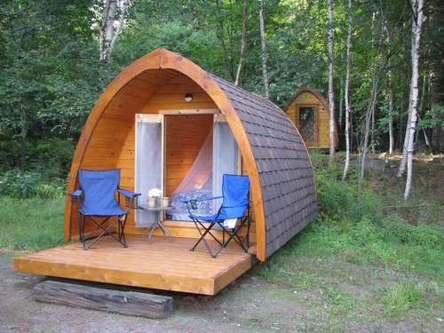 We make THE POD in North America - the ultimate glamping experience, for the camper who wants it all. This is the real, and original camping pod.