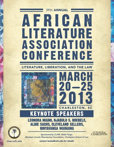 GSCALA13's profile picture. The Graduate Student Caucus of the African Literature Association.