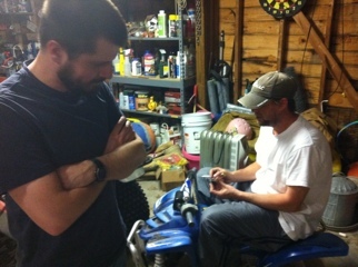 button pusher, unprofessional golfer