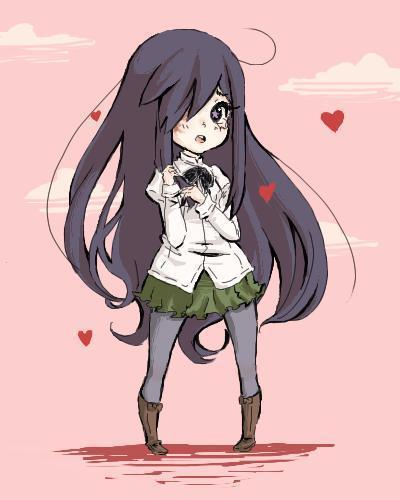 Oh.. Hi...d-dont stare at me! PLEASE! -runs away- (RP acc @evenowanttoplay)) #Teamfollowback