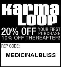 Shop at:
KARMALOOP.com
PLNDR.com
BRICKHARBOR.com
Buy something.
Then use rep code: medicinalbliss
You will receive 20% off your order!