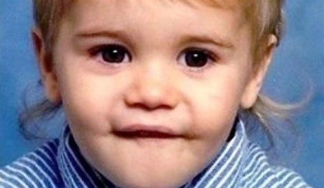 *waves wittle fingers* Hewow! I'm Baby Bieber.. I's 1 weears old.. I'm still twying to take my wittle steps.. I need a fwend.. *waves* Bwyye! *giggles*