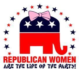 United States of America Republican women supporters. Family Values.
