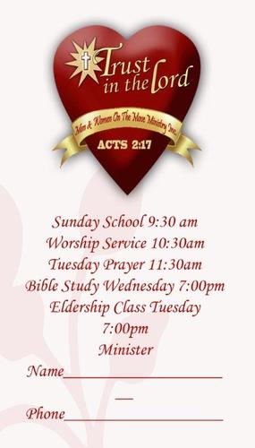 Men & Women On The Move is a Ministry of Love!!!