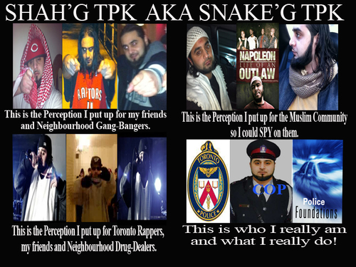 Shah'gtpk Is A Wannabe Spy And Police Informant -Toronto Hip Hop Rapper Exposed. 
WATCH VIDEO PART1- http://t.co/GhG77BxjMu
PART2- http://t.co/ZxFD1K03La