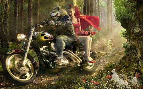 Just a wolf sharing pictures that I and little red riding hood find in our travels together. 18+