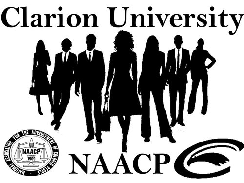 Clarion University's NAACP twitter page. Look out for our upcoming events and meetings!!