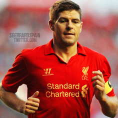 We support the best midfielder of all time: Steven Gerrard. He's a LEGEND. Support LFC also. #YNWA #JFT96 (19O512)