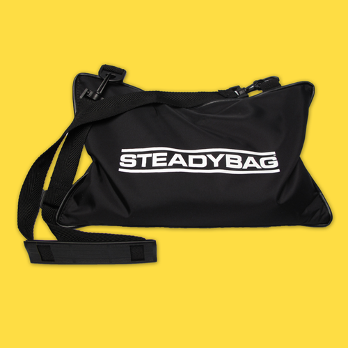 Steadybag supports your camera--like a tripod, but faster--letting you take rock-solid, pin-sharp photos. From @visdep, creators of @microGAFFER and @FlexFill.