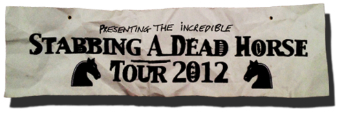 StabbingHorse's profile picture. Knifeworld, The Fierce & The Dead & Trojan Horse are to undertake a week long tour of the UK in Oct/Nov sponsored by @progmagazineuk - JOIN US