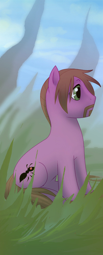 LilliponyLugbug's profile picture. A lillipony explorer from the pygny village of Shetland, ruler-in-exile of the Bugrot Imperium. (RP account)