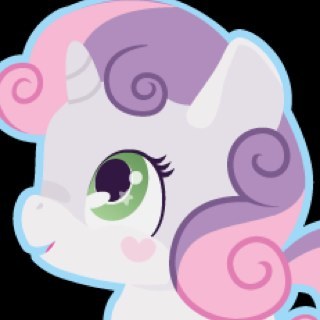 Fillyharmonic's profile picture. My name's Sweetie Belle! I live in Ponyville with my parents and big sis, Rarity. oh! and im also a Crusader! A Cutie Mark Crusader!