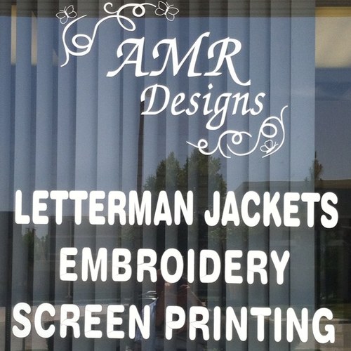 Embroidery and Screen Print Business specializing in Letterman Jackets. Contact us at 909-591-8226. IG: AMRdesigns_chino