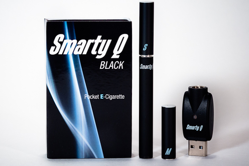 SMARTY-Q BLACK - The Ultimate E-Cigarette -
Chicer, Safer, Greener and Smarter than ever!