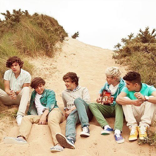 I love 5 boys more handsome of the world, they are my everything , i love very they. Pride .
 One Direction today and ever FOREVER.