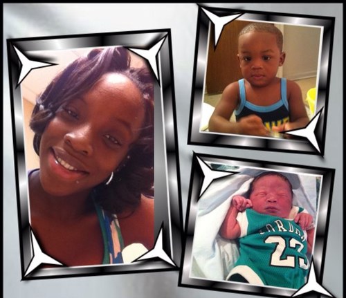 fuck everybody thats how i feel beside my kids n family #team proud mother #teamiphone4 #team Desmond Jr. n Za'Lonzo Mommy
