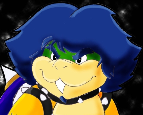 Mad scientist, oldest son of King Dad, wicked, rival of the Mario Bros.