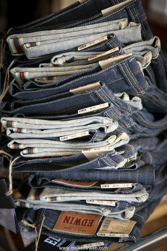just about::denim-footwear-leather goods-style-brand n the store.