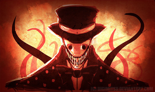 Slenderman's older brother and your friendly neighbor. I'd love to hug people! Do you want a hug? :] But still, even the nicest man have his own dark side