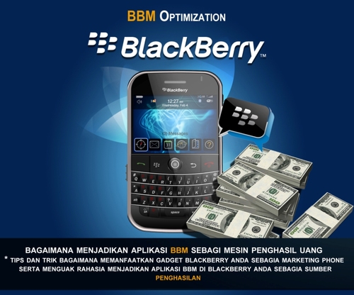 Punya BB wajib follow @OptimasiBBM | Tips bagaimana mendapat penghasilan dengan Blackberry™ anda