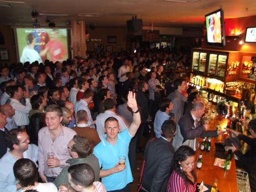 Barracuda Sports Bar, Aldgate, London ideal for bookings and reservations.
